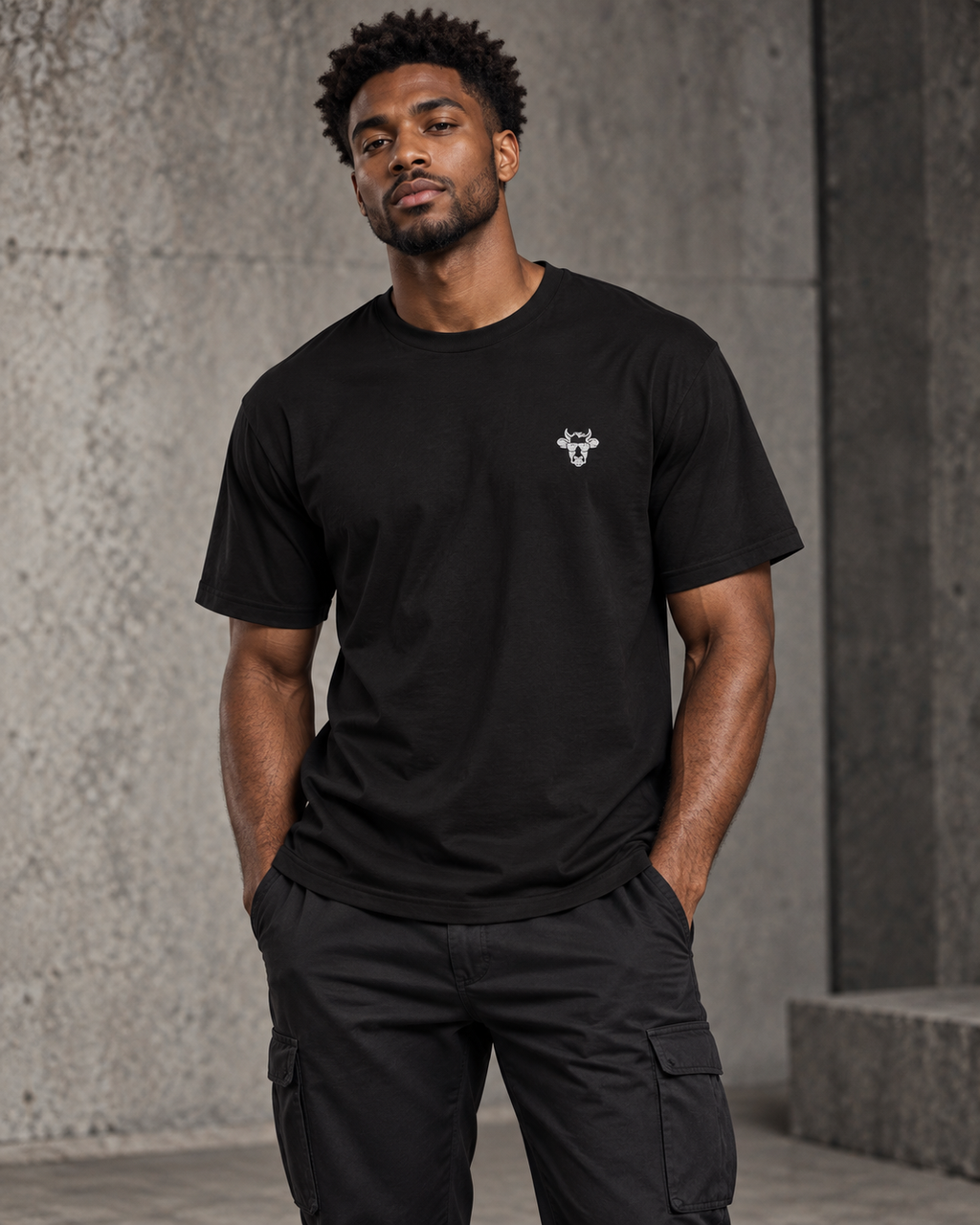 Embroidered KCow T-Shirt