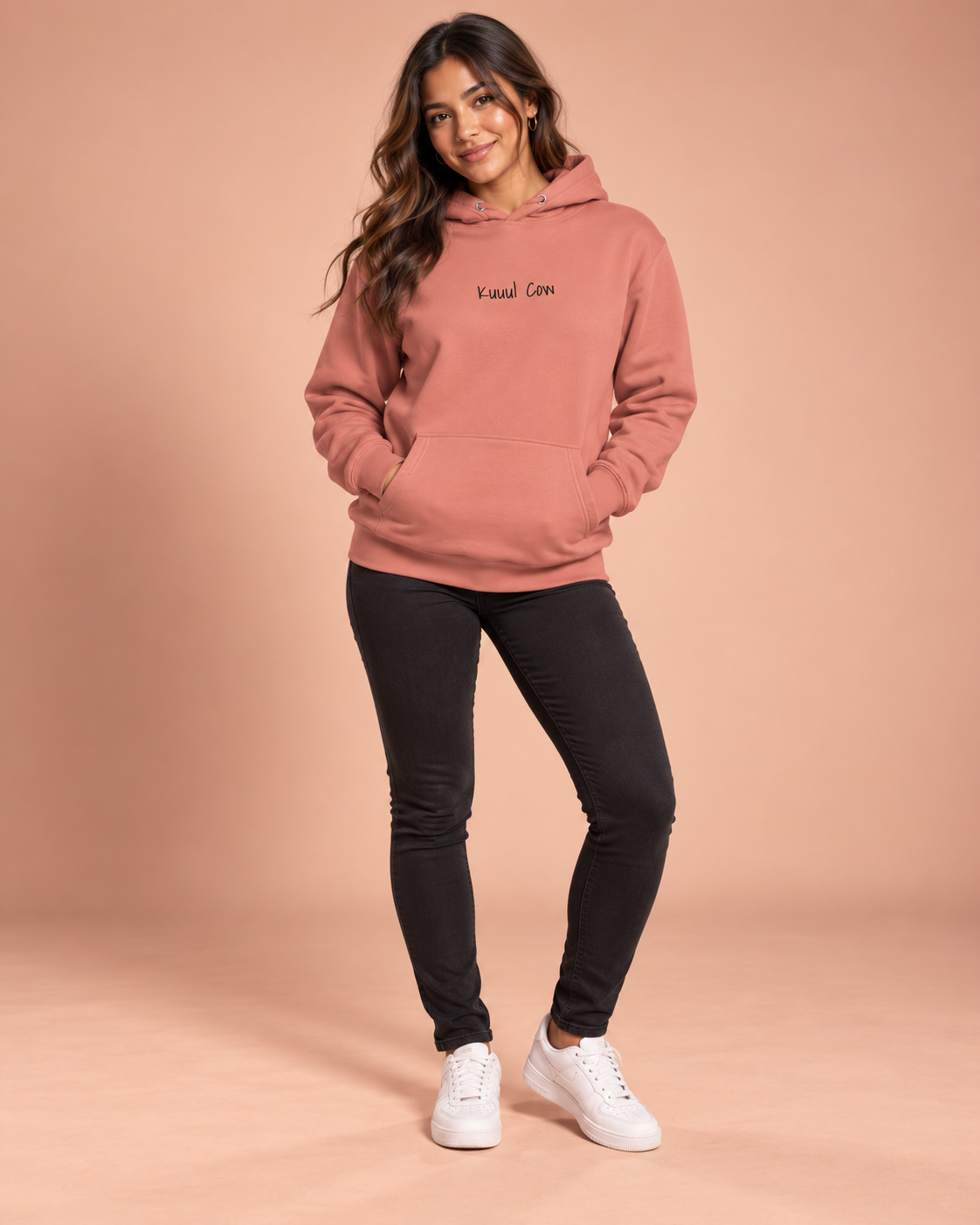 Embroidered Kuuul Cow Hoodie