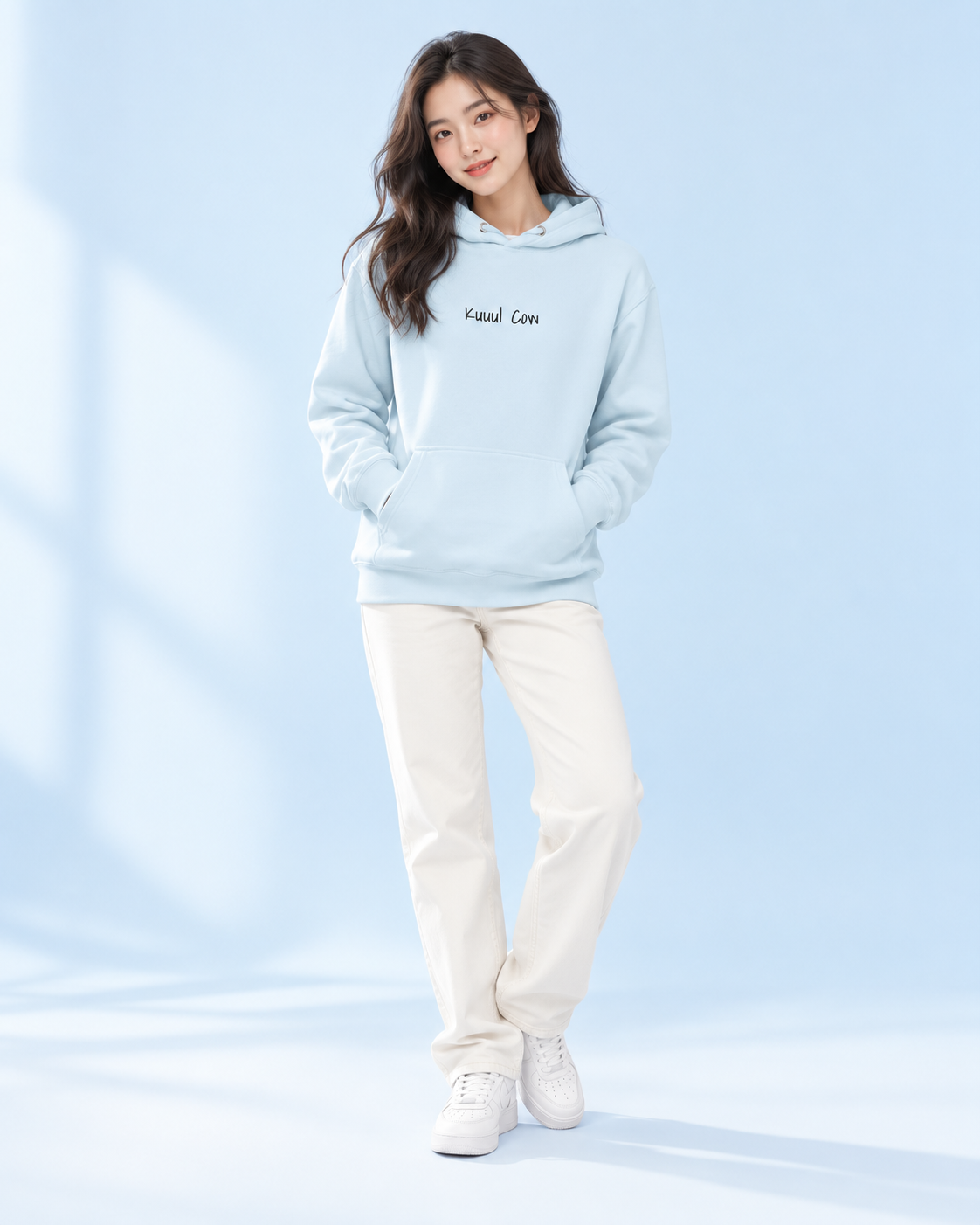 Embroidered Kuuul Cow Hoodie