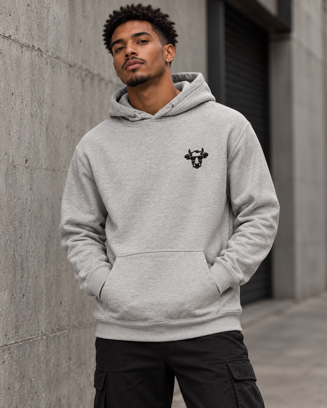 Embroidered KCow Hoodie