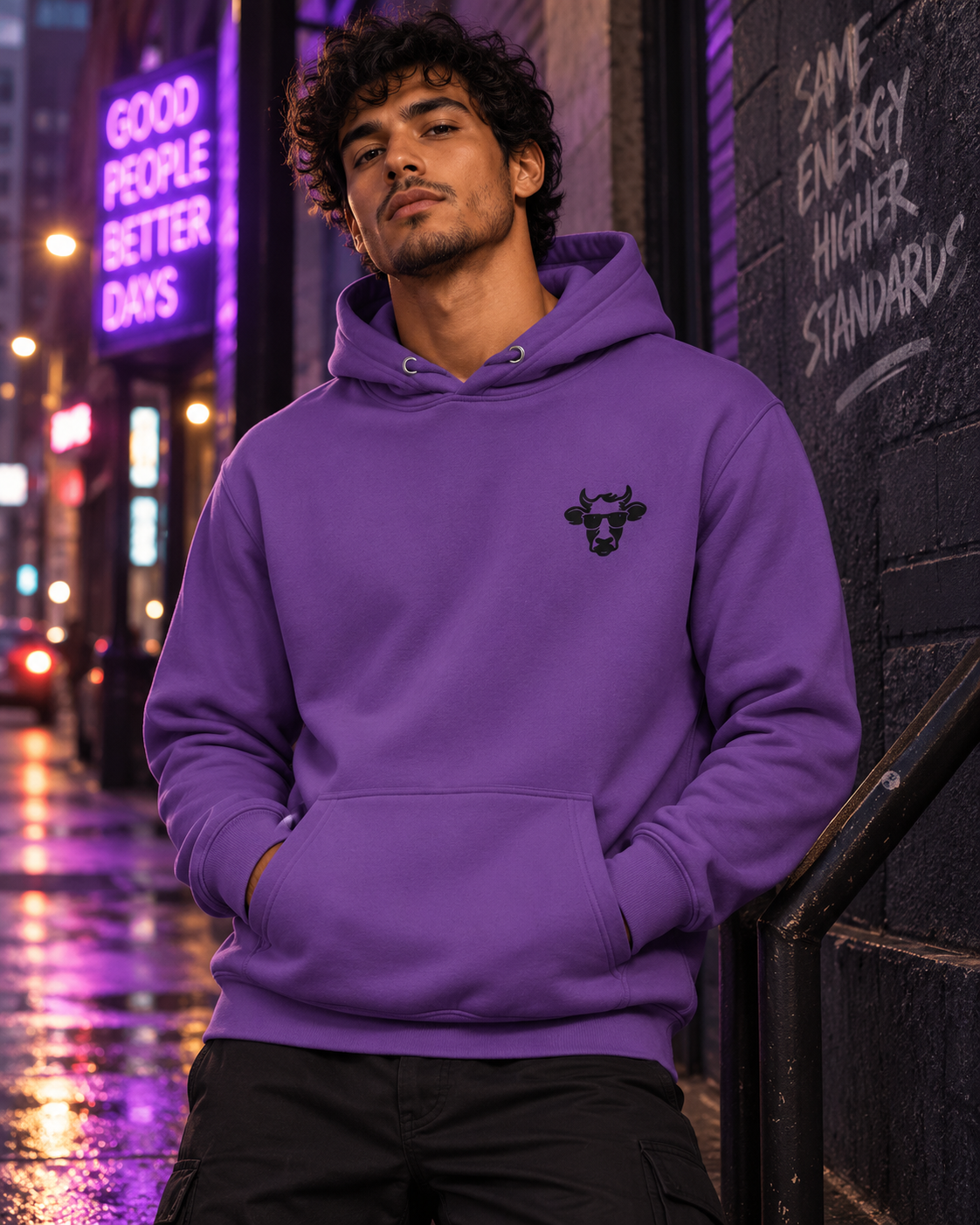 Embroidered KCow Hoodie