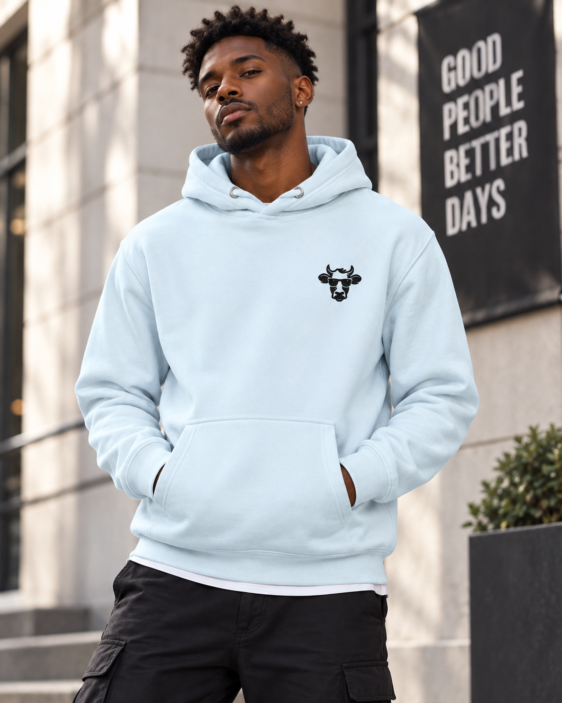 Embroidered KCow Hoodie
