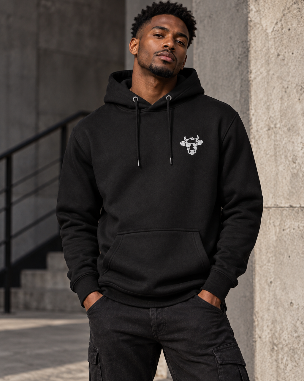 Embroidered KCow Hoodie