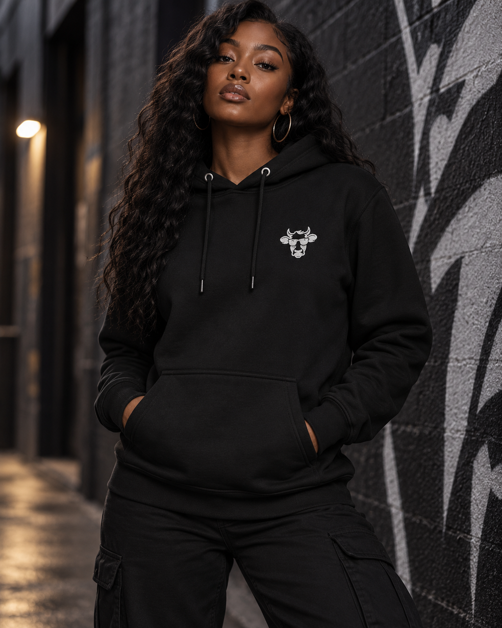 Embroidered KCow Hoodie