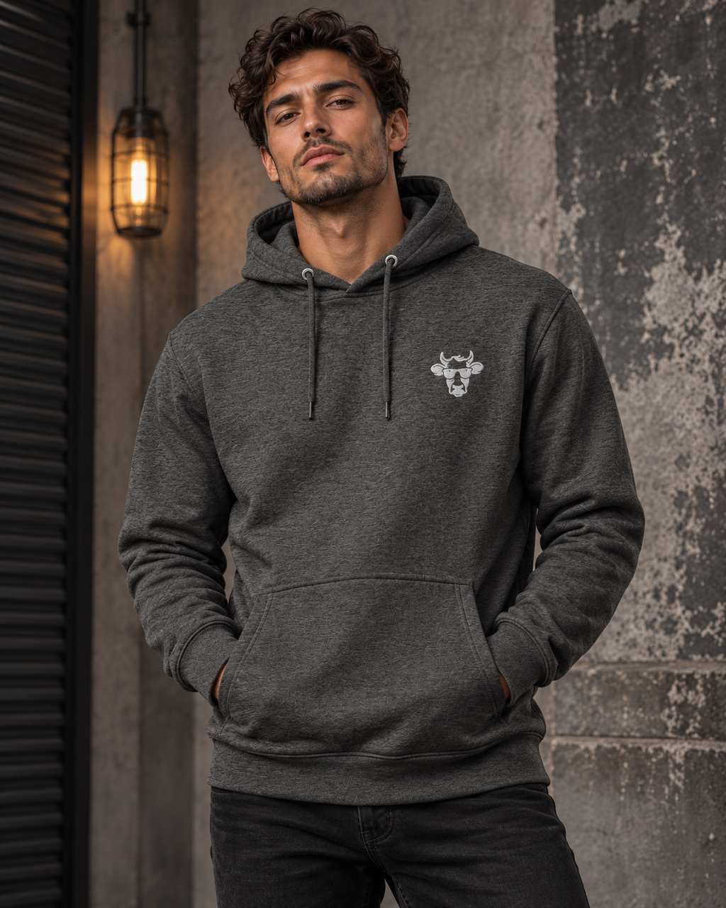 Embroidered KCow Hoodie