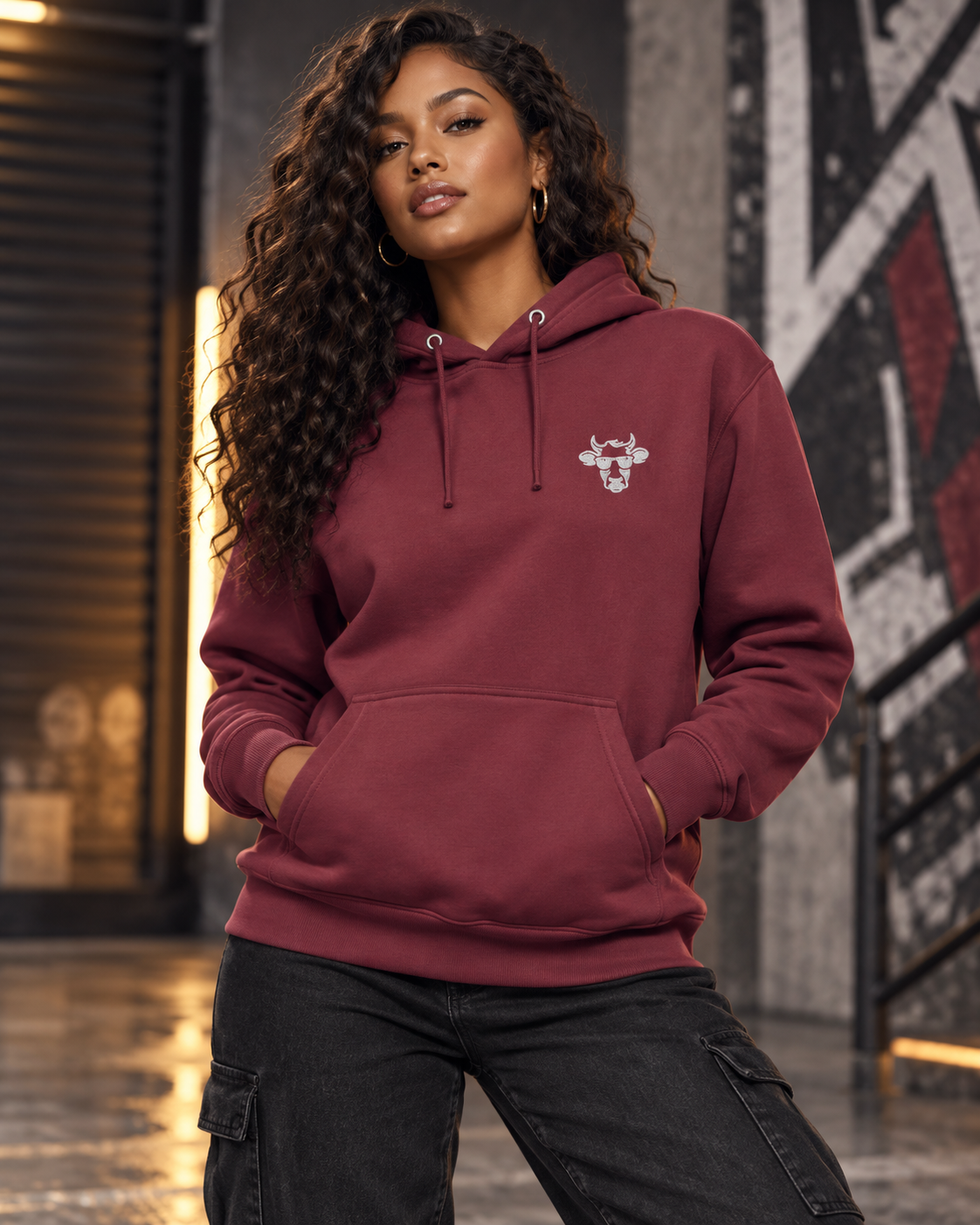 Embroidered KCow Hoodie
