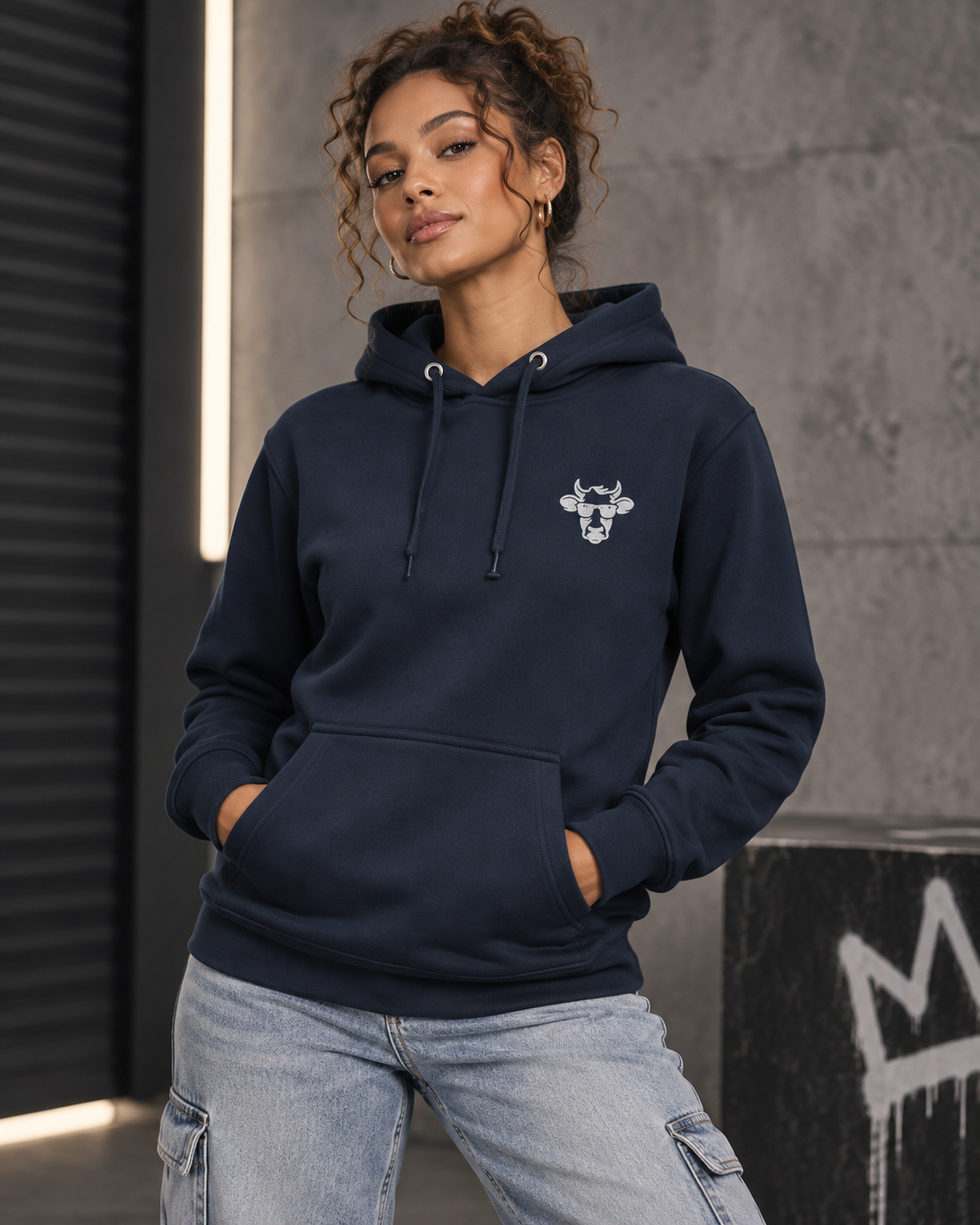 Embroidered KCow Hoodie