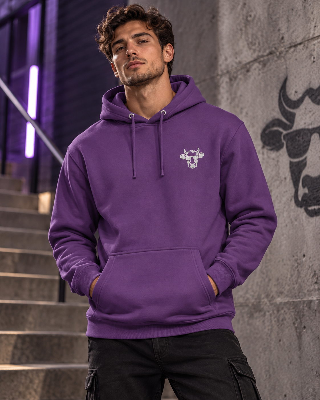 Embroidered KCow Hoodie