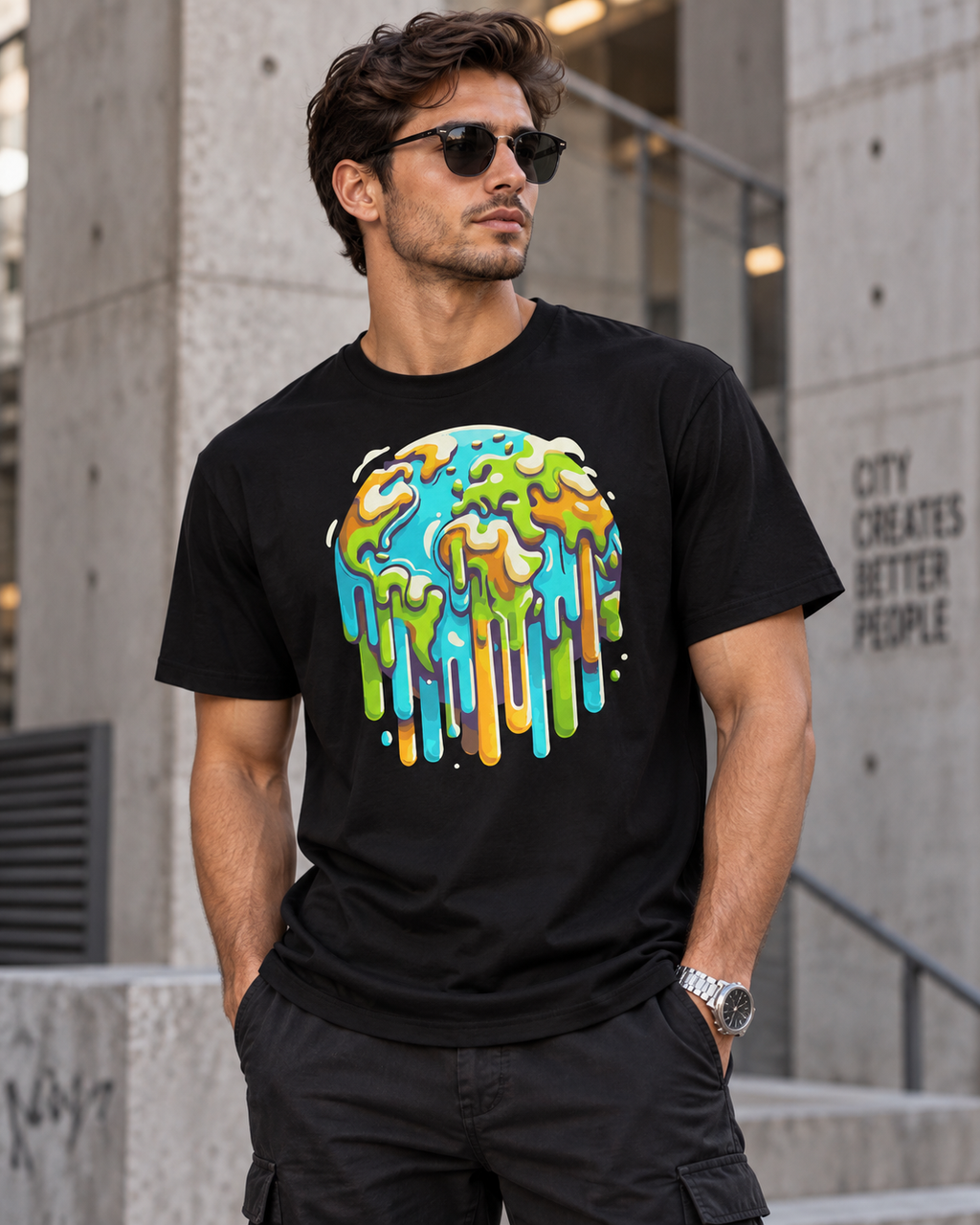 Melting Earth T-Shirt
