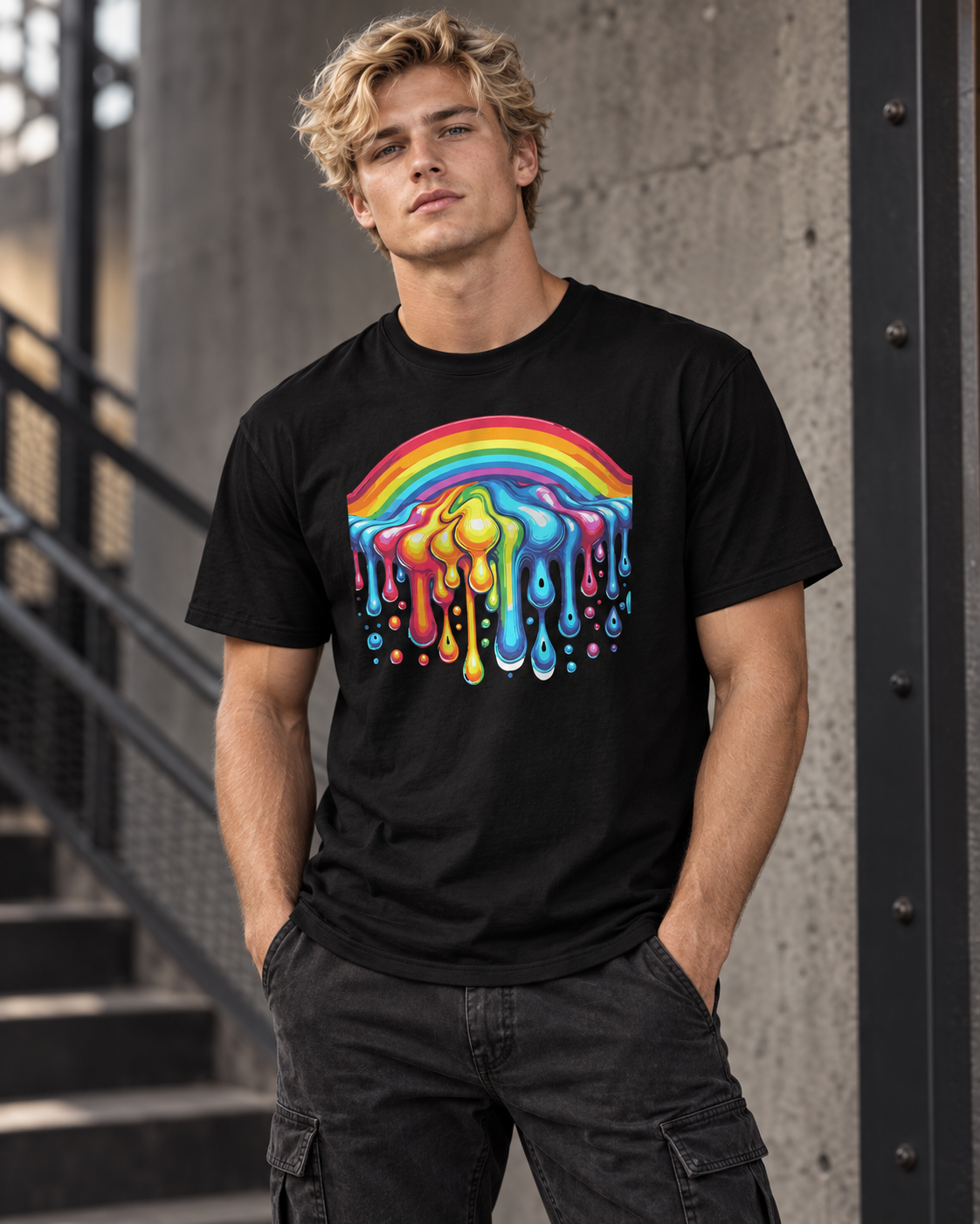 Drip Rainbow T-Shirt