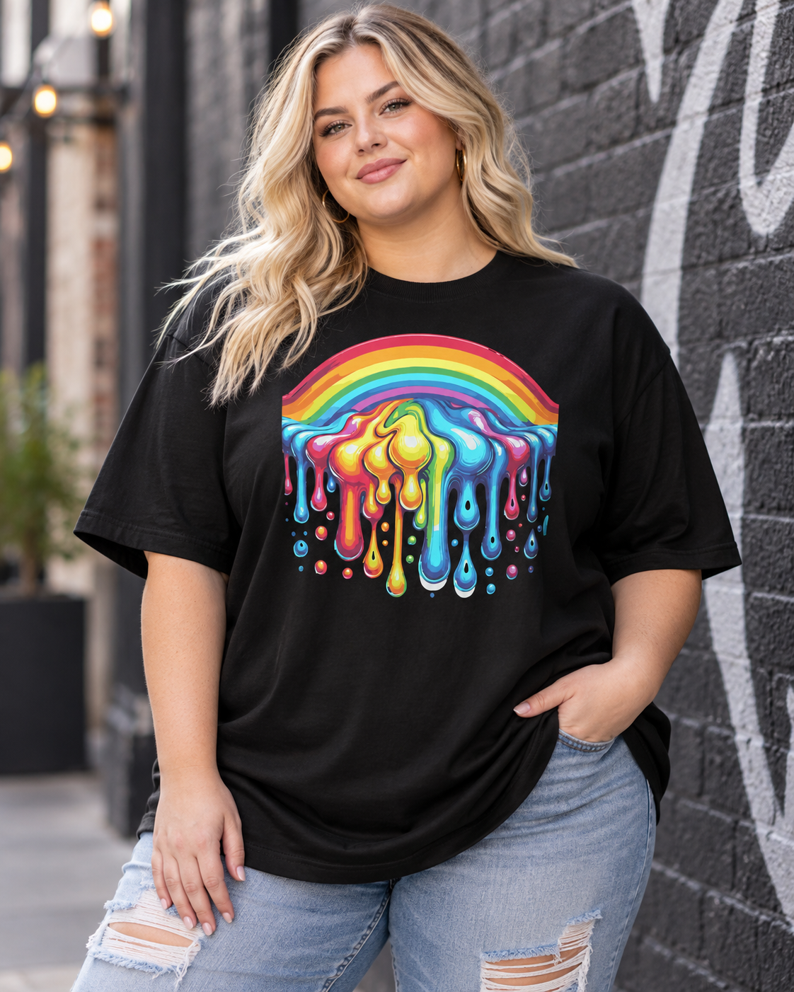 Drip Rainbow T-Shirt