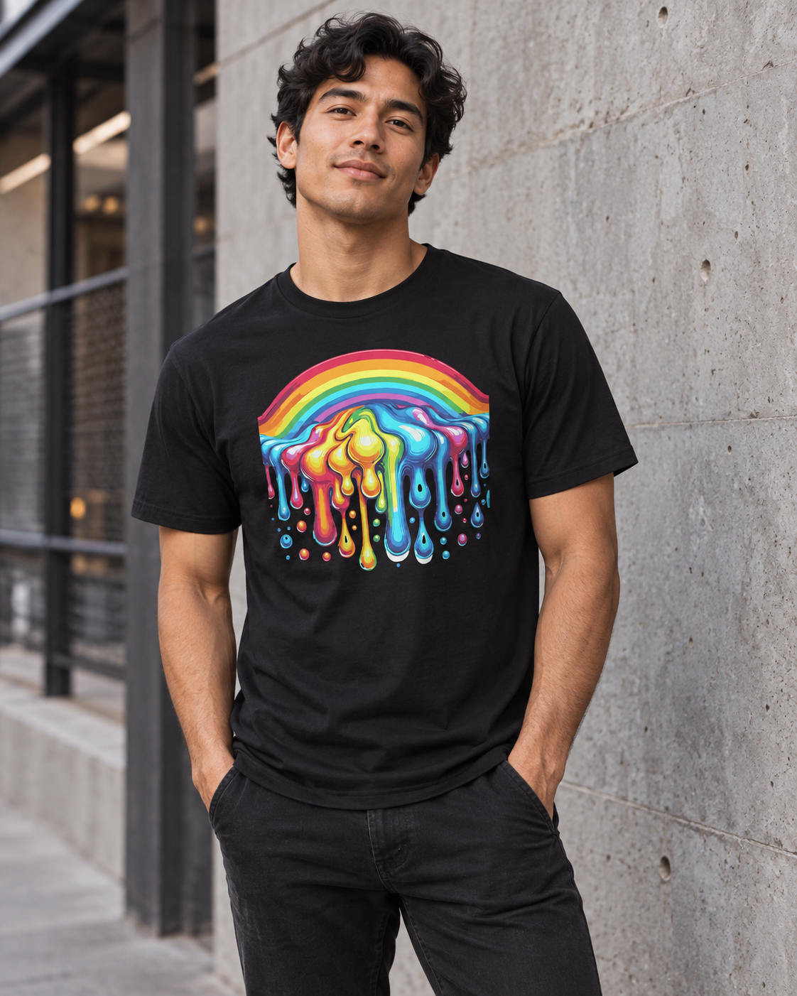 Drip Rainbow T-Shirt
