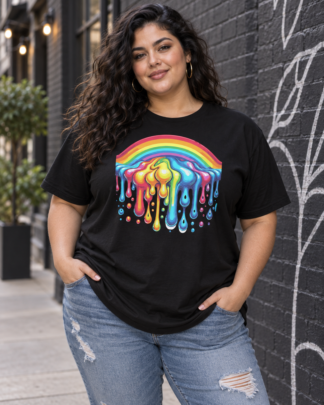 Drip Rainbow T-Shirt
