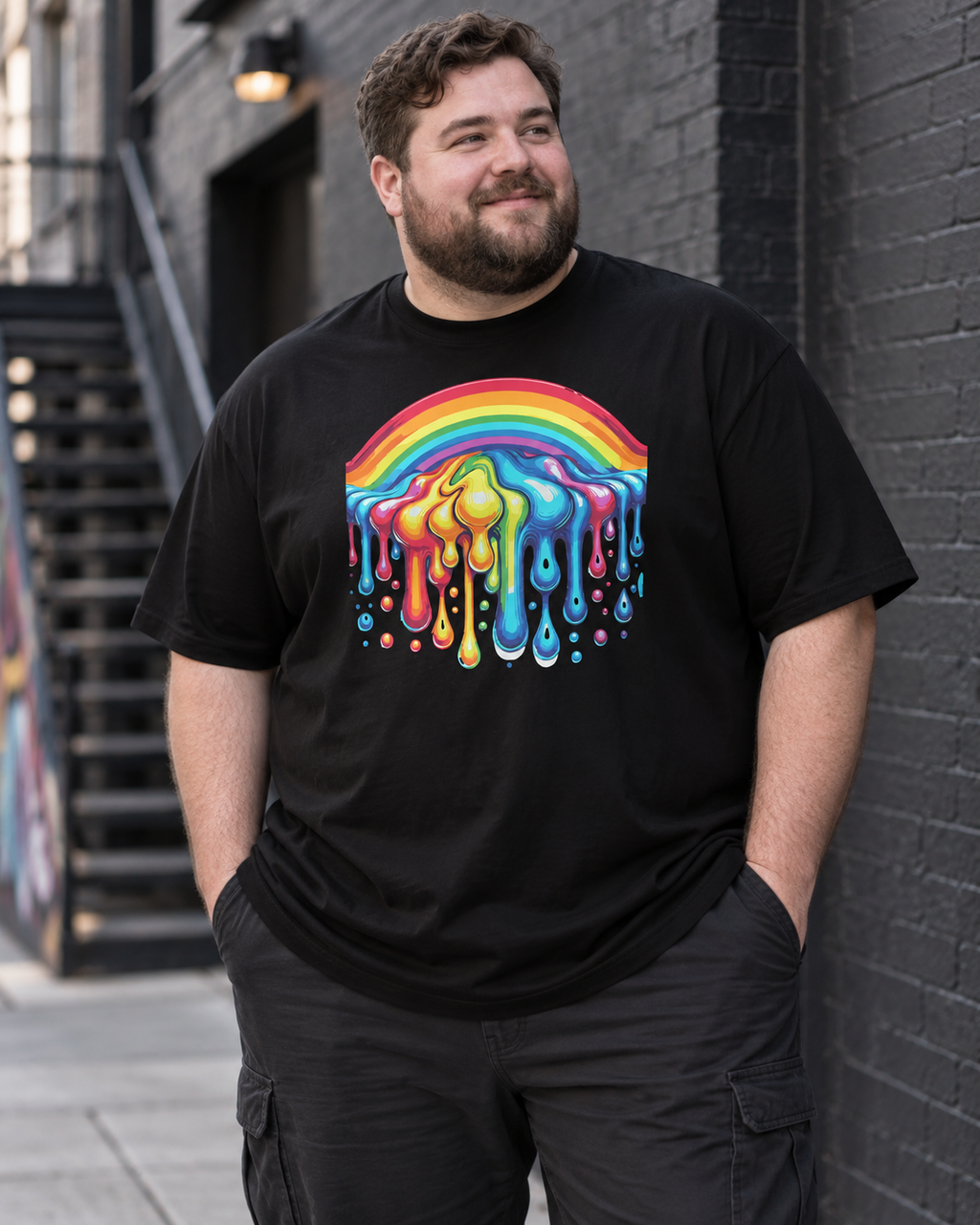 Drip Rainbow T-Shirt