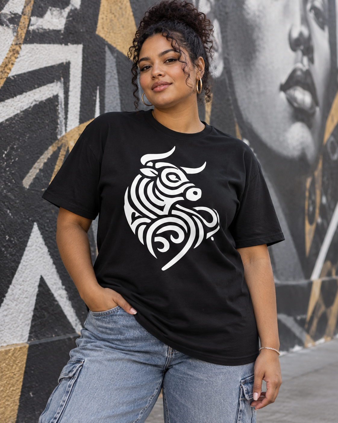 Tribal Bull T-Shirt
