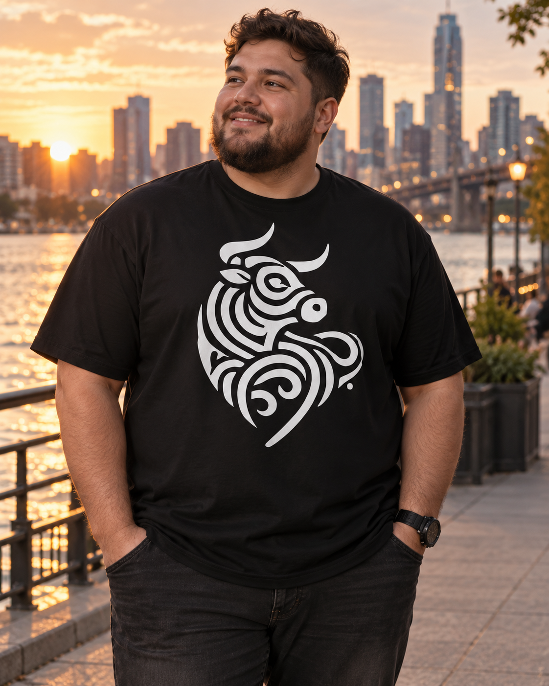 Tribal Bull T-Shirt