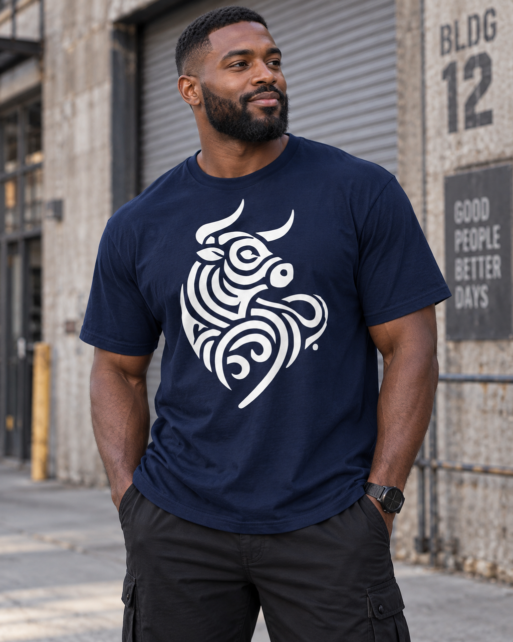 Tribal Bull T-Shirt