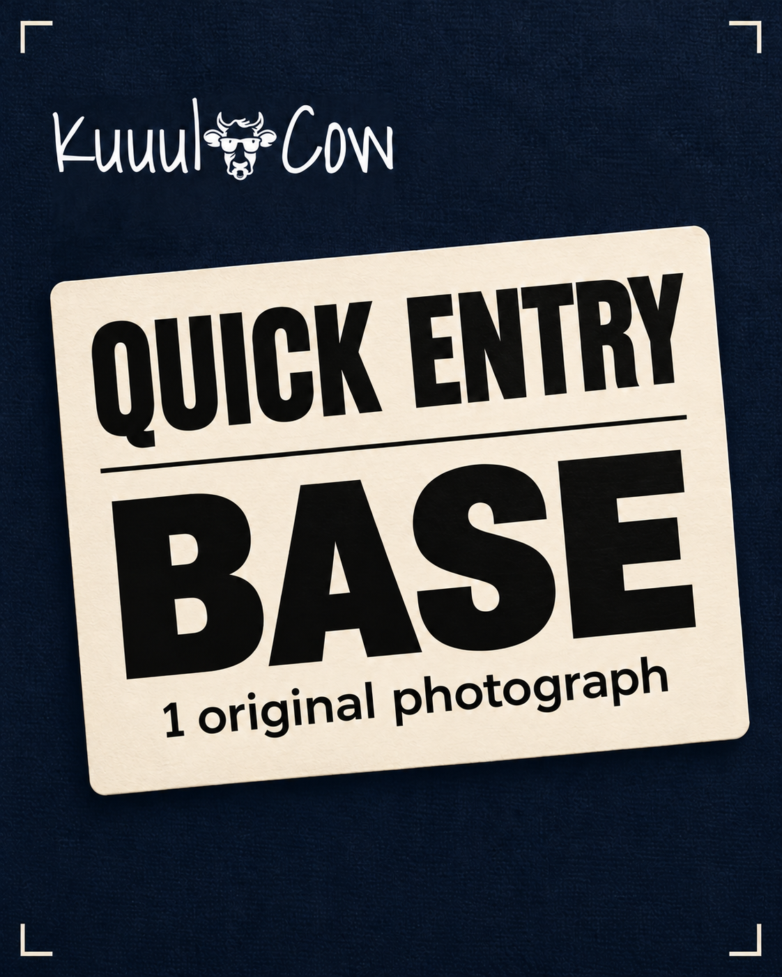 Quick entry - Base